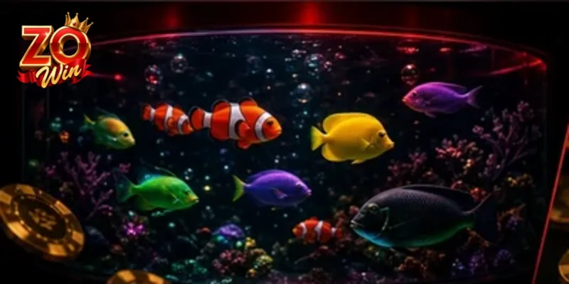 Bắn cá Zowin: sảnh fishing trên cổng game